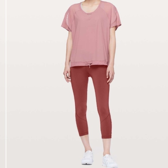 Lululemon Pace Rival Crop *22" in Savannah - Picture 14 of 14